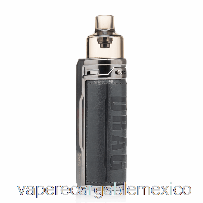 Vape Recargable Voopoo Drag S 60w Pod Mod Kit Plata Gris Oscuro
